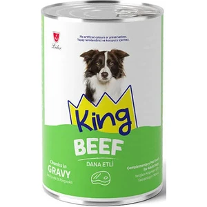 Sos Içerisinde Et Parçacıklı Dana Etli Köpek Konservesi 400 gr 12 Adet