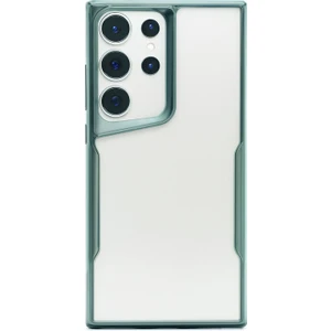 Samsung Galaxy S23 Ultra Kılıf Darbe Önleyici Kenar Renkli Silikon Kapak