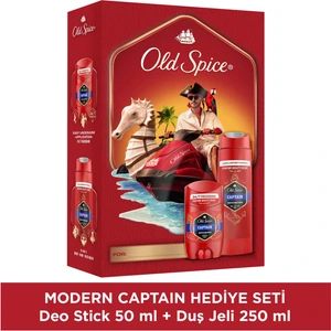 Old Spice Captain Deo Stick 50 ml + Duş Jeli 250 ml Giftpack