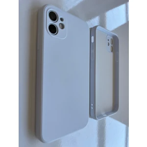 Pirok Store İphone 11 İle Uyumlu Köşeli Kalıp ( 12 GÖRÜNÜMLÜ) Logosuz Lansman İçi Kadife Esnek Silikon Kılıf