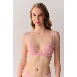 Honey Dantelli Yarı Destekli Balenli Sütyen