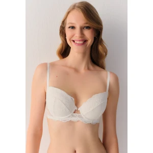 Honey Dantelli Yarı Destekli Balenli Sütyen