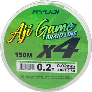 Ryuji Aji Game 4x 150M Chartreuse Yeşil Ip Misina