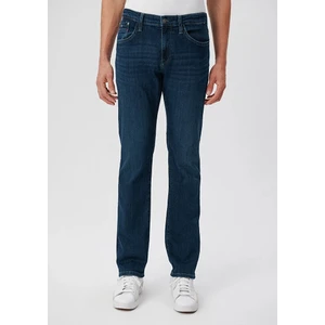 Martin Mavi Premium Puslu Koyu Mavi Jean Pantolon 0037885202