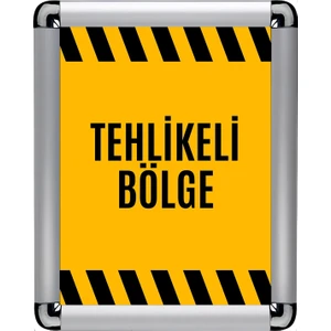 A3 (30X42) Alüminyum Açılır Kapanır Rondo Çerçeve