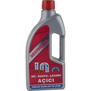 Lavabo Açıcı 500 ml Organik Atıkları Etkili Şekilde Temizleyen Güçlü Formül