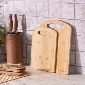 Stark 2'li Bambu Kesme Tahtası 28/33 cm