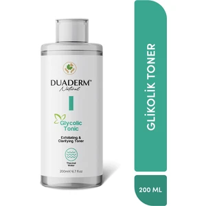 Akne Karşıtı ve Ton Eşitleyici Glycolic Tonic (Glycolic Acid 5%, Aha + Bha) 200 ml