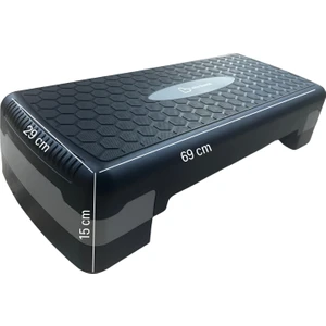 Ayarlanabilir Yükseklikli Step Tahtası 2 Kademeli/dayanıklı Spor ve Fitness Için Sağlam Platform