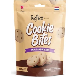 Reflex Plus Cookie Bites Mini Sandviç Mini ve Küçük Irk Yetişkin Köpek Ödül Maması 150 gr