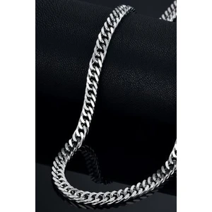 X-lady Accessories Kalın 6mm Sık Aralıklı Yassı Zincir