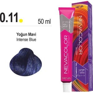 Nevacolor Saç Boyası 0.11 Yoğun Mavi