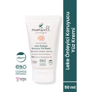 SPF 50+ Yüz Güneş Kremi | Leke Önleyici & Organik | 50 ml