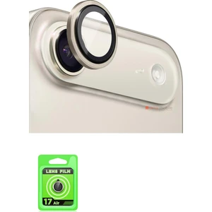 iPhone 17 Air Uyumlu Kamera Lens Koruyucu Temperli Cam Tam Koruma