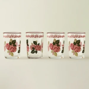 Rose Meşrubat Bardağı 4'lü (510 Cc)