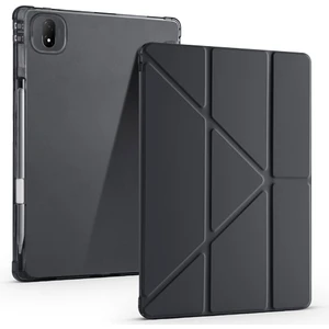 Honor Magic Pad 2 Uyumlu Tri-Folding Kalem Bölmeli Uyku Modlu Akıllı Kılıf