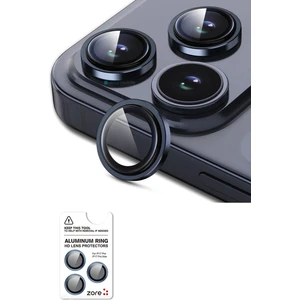 iPhone 17 Pro / 17 Pro Max Uyumlu Safir Kamera Lens Koruyucu Anti-Reftective Premium Temperli Cam