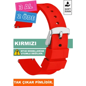 Tcl Mt42 Mt42x Mt43 Mt46-Slazenger Akıllı Çocuk Saatleriyle Uyumlu Silikon Saat Kordonu Kayışı