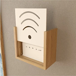 15X25X30 Modern Wi-Fi Modem Saklama Kutusu