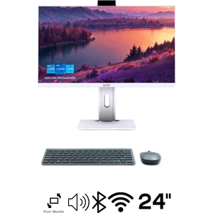 P704 İ7-10700 16GB 512GB 24" Fhd Webcam Pivot All In One Bilgisayar