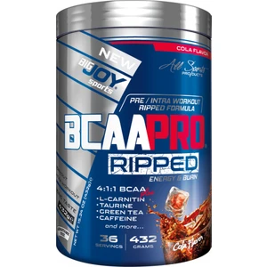 Bigjoy Sports Bcaapro Ripped Bcaa L-Carnitine  Taurine Caffeine Cola Aroma 432g