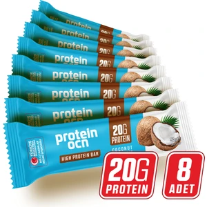 Protein Bar - Coconut - 50G x 8 Adet