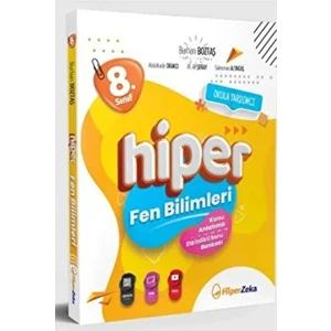 Hiper Zeka Yayınları 2025 8. Sınıf Hiper Fen Bilimleri Konu Anlatımlı & Etkinlikli Soru Bankası / 9786256935334