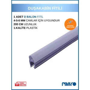 Duşakabin Balon Fitil 200 cm
