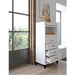 4 Çekmeceli Ekmeklik Dolabı