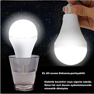 CT-4229 9W/6400K Şarjlı LED Ampul