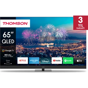 65QG6C14 65" 164 Ekran Uydu Alıcılı 4K Ultra HD Google Smart QLED Plus TV