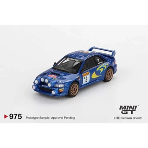 Mini GT MGT00975 1/64 Subaru Impreza WRC98 1998 Rally Monte-Carlo 3rd Place #3