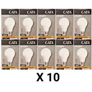 15 Watt LED Ampul Beyaz 6400K  10 Adet CT-4274