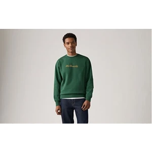 Relaxed Graphic Crewneck Sweatshirt
