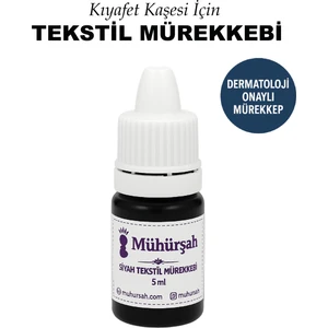 Tekstil Mürekkebi - Kıyafet Kaşesi Mürekkebi ( 5 ml )