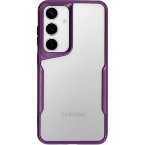 Samsung Galaxy A35 Kılıf Darbe Önleyici Kenar Renkli Silikon Kapak