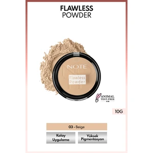 Flawless Powder Yarı Mat Bitişli Toz Pudra - 03 Beige
