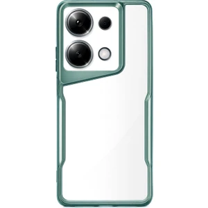 Xiaomi Redmi Note 13 Pro 5g Kılıf Darbe Önleyici Kenar Renkli Silikon Kapak