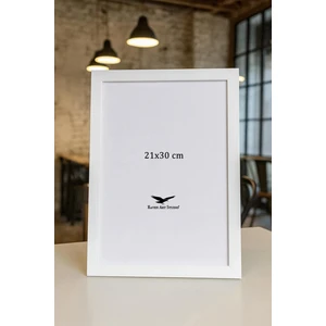 Ermitaj A4 Ebat 21CM x 30CM Resim Fotoğraf Belge Poster Evrak Çerçevesi Korumalı Kırılmaz Pleksi Cam