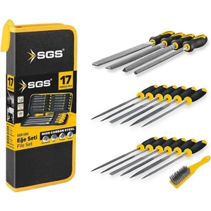 1355 17 Parça Eğe Seti Çantalı