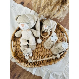 Amigurumi Uykucu Ayıcık Set