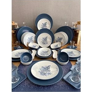 Takım Kahvaltı Blue Magıc 60 Parça 12 Kişilik