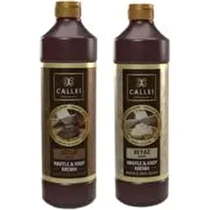 2'li Waffle Sos Avantaj Paketi Sütlü Çikolata Beyaz Çikolata