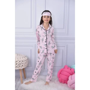 Kız Çocuk Pijama Takımı Tavşanlı