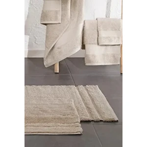 Felicia Banyo Paspası Seti - Bej