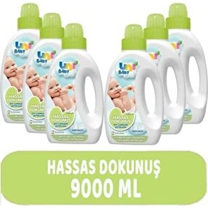 Hassas Dokunuş Çamaşır Deterjanı Sensitive 6 x 1500 ml