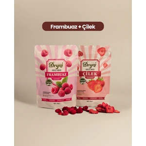 Freeze Dried Dryni Frambuaz + Çilek Set