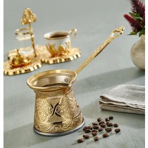 Cezpot Klasik 4 Kişilik Döküm Cezve Indüksiyon (Mıknatıslı) Ocaklara Uyumlu