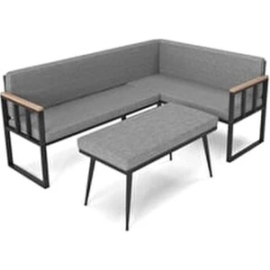 Poli Bahçe Köşe Takımı Gri