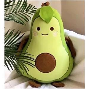 Avokado Peluş Pofuduk Yastık